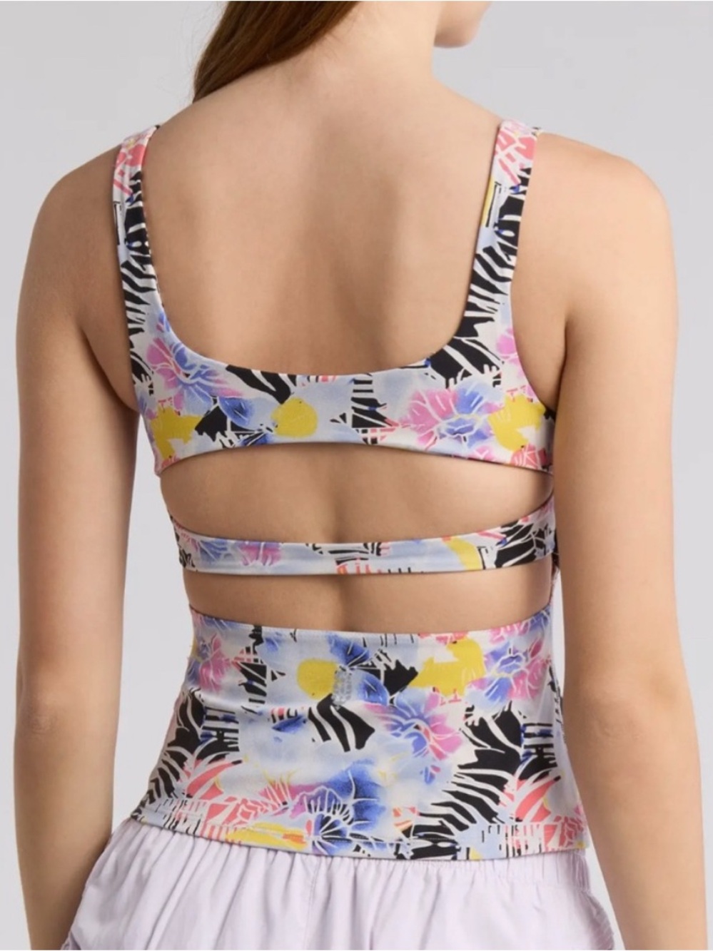 Free People Never Better Mystic Floral Combo Tank Top